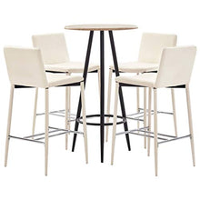 SKM Set da Bar 5 pz in Similpelle Crema C