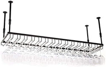 Leifeng Tower Classico Wine Rack Semplice Bar Europea Rack Wine Glass Rack Hanging Wine Rack Rack Upside Giù Vino (Color : Black)