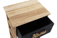 #CASSETTIERA #PAULOWNIA nera/bianca dim. 40 * 29 * 90 5cassetti