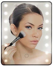 Specchio Specchi per vanità da Bagno A Grande Schermo Trucco LED Portable 1x ingrandito 22 * Lamoscopi a LED Touch Screen