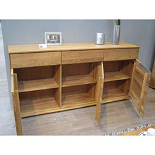 Elfo Dynamic24 Betty - Comò in legno di quercia selvatica, 182 cm
