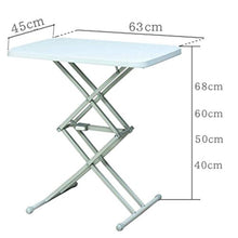 LICHUAN Tavolo Pieghevole Semplice Plastica Esterna Pieghevole Tavolo Letto Computer Libro Tavolo Tavolo Sollevamento Tavolo Portatile Tavolo Pieghevole Picnic Tavolo