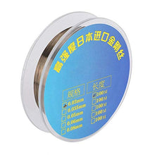 KUIDAMOS Filo da Taglio al molibdeno in Oro, Strumento per separare Lo Schermo da 2 Pezzi 100 Metri con Manico Separatore per Schermo LCD Diviso(0.03MM)