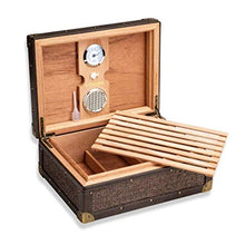 CLJ-LJ Cigar Box, Cigar Humidor, Legno di Cedro Cigar Humidor, Anti-Pressione