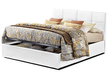 SARDAMATERASSI Letto matrimoniale con box contenitore + materasso memory 21 cm ortopedico +coppia guanciali memory saponetta sfoderabili