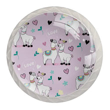 Maniglie per cassetti Manopole per cassetti Manopole rotonde Confezione da 4 per armadietto, cassetti, cassettiere, cassettiere ecc. Due lama e cuori
