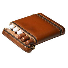 SCDZS Desktop Cigar Humidor Cedar - e in Pelle Cigar Box di stoccaggio Guarnizioni con Vassoio e separatore Regolabile