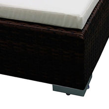 Festnight Set Divani da Giardino con Cuscini, Set Divani da Esterno, Set di Mobili da Giardino in Polyrattan 12 pz Marrone