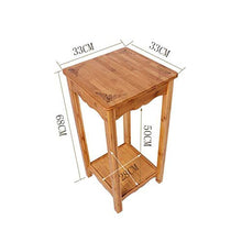 Stand Rack olid Bamboo Side Table Flower Table Stand Multifunzione