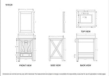 RUBEZA 600mm Brooklyn Bagno Vanity Bianco italiano Carrara Top