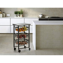 DON HIERRO - Carrello da cucina FIFTY-FIFTY