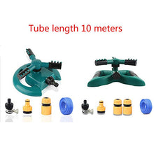 kdjsic Irrigatore Automatico d'Acqua da Giardino Rotante a 360 Gradi 3 ugelli irrigazione Erba Prato impianto di irrigazione Strumenti per Tubi