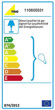 Trio Leuchten Lampadario E14, 28 W, Bianco Opaco, 47 x 47 x 150 cm