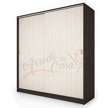 Arredodacasa.com Armadio con Due Ante SCORREVOLI Modello AI1009 (Rovere Chiaro)