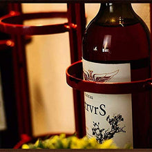 DJSMjbj Scaffali Galleggiante Retro Style Industriale di Arte di Ferro Wine Rack Wall Hanging Bar caffè a Tema Western Restaurant Ripiani Decke