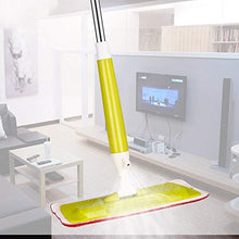 SSAYY Mop Mocio A Spruzzo d'Acqua Mop in Microfibra Magic Mop Push Mop Lavabile per La Pulizia del Pavimento della Casa Utensili per La Pulizia della Casa