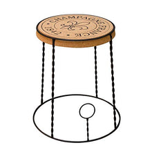 Biosughero - Set Arredamento Design winebar - Tavolino Gabbietta + 2 sgabelli Gabbietta in Sughero