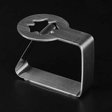 Clip per tovaglia squisita Facile da Usare ca. 6.5 * 5.2 cm per la casa(Star)