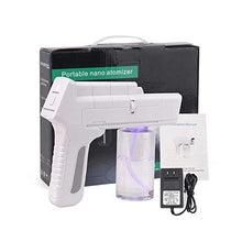 Nebulizzatore a Batteria elettrostatica Ricaricabile Pistola a spruzzo Portatile con Ricarica Wireless Atomizzatore Nano Blue Ray Office School
