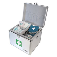 HMF 14702-09 Medicina Box, Valigia Medica, Alluminio, 30 x 25 x 25 cm