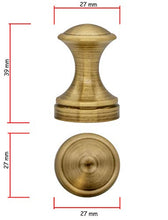FUXXER® - 2 ganci da parete in ottone, design classico, in ferro bronzo, 39 x 27 mm, set da 2 pezzi
