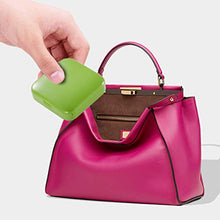 TOPBATHY - Mini portapillole da viaggio con 2 scomparti, contenitore per medicine portatile, contenitore per integratori (verde)