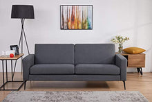 Marchio Amazon - Movian Keitele - Divano a 3 posti, 193 x 79 x 79 cm, grigio scuro