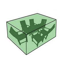 dDanke - Set di Copertura per Tavolo da Giardino e caffè, Impermeabile, Rettangolare