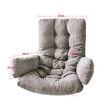 Cuscino per Sedia a Cesto Appeso,60 X 120 cm Cuscino per Sedia a Dondolo per Uovo,Sedile per Sedia a Dondolo Rimovibile e Lavabile per Interni Patio Esterno Cortile Giardino