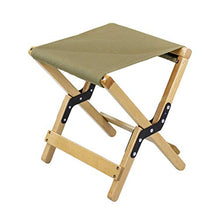 Cirdora Sgabello pieghevole in legno pieghevole per esterni e pesci, 40 x 33,5 x 35,5 cm