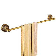 ZLININ Y-Longhair Bar Parete Rail Rail a Parete Rack Appendiabiti Unico Rack di Rame Auchan Stile Wall Mount Forato Monte 60 Centimetri Mensole Bagno