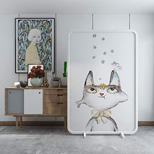 Room Screen Even Schermo divisorio Decorativo per Gatti, schermi protettivi viventi per la Privacy, Parete divisoria in Legno