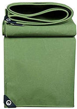 ZZTX Tenda a baldacchino in Tela Cerata Impermeabile Telo da Terra ArmyGreen per Esterni - 100% Impermeabile e protetto dai Raggi UV - 550 g/m & sup2; - Spessore 0,85 mm