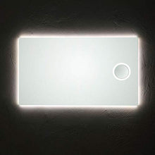 Kiamami Valentina SPECCHIO RETTANGOLARE CM 120X70 CON INGRANDITORE RETROILLUMINATO A LED