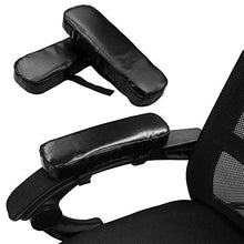 Yjferding Tappetino di Supporto per Sedia e Imbottiture per Gomitiere in Memory Foam per Alleviare la Pressione sulla Gola, Fodera per Bracciolo Universale, Set di 2 Pezzi