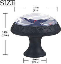White Crab Red Anchor Navy Pomelli per Porta Set di 4 Pomelli per Mobili Manopole per Cassetti Cucina Armadio Vetro