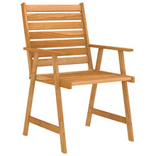 FAMIROSA Set Pranzo da Giardino 7pz in Legno Massello di Acacia