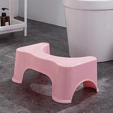 cdhgsh Bagno Squatty Vasino WC Sgabello Bambini Donna Incinta Sedile WC Poggiapiedi Squatty Vasino Azzurro