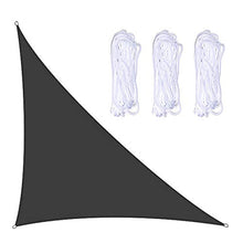 æ— Tenda parasole a triangolo da 4 x 4 x 5 m, tenda da sole resistente, impermeabile per esterni, giardino, cortile, cortile