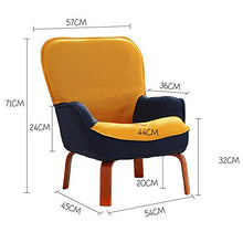 Laishutin Divano Divano Imbottito per Poltrona Imbottito per Bambini per Soggiorno e Ufficio (Color : Blue, Size : 45 * 54 * 71cm)