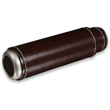 KSW_KKW Caso Humidor Cigar Popolare Legno di Cedro Foderato Portatile da Viaggio in Pelle (Color : Brown)
