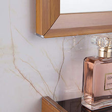 Specchio da Bagno, mensola da Bagno, Set da Bagno, Set di Montaggio a Parete, Piccolo Armadio ad Angolo per Bagno, Parete attrezzata per Bagno
