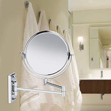 Raguso - Specchio ingranditore 3 x da appoggio con tripla ingrandimento per bagno
