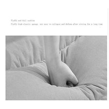 JJZXT Chair: Giant Memory Foam Mobili Bean Bag - Big Divano con Coperchio in Microfibra Morbida