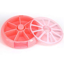 INVODA Pill Cases - Scatola per pillole, settimanale 3 volte 7 scomparti, grande organizer per pillole (1 pz+borsa)