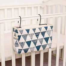 litty089 - Borsa portaoggetti da Appendere alla Parete con Gancio, Adatta per Telefono, Libro, Decorazione per dormitorio, Comodino Cervo nella Foresta