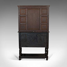 Antico Carlo II Revival Comò Inglese, Rovere, Credenza Vittoriana C.1880