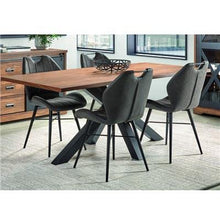NovomeUBLE - Tavolo da 160 cm, colore mango industriale Nevado