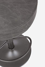SGABELLO BAR PIPER GRIGIO SCURO VINTAGE, taglia unica