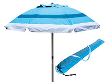 Joy Summer Ombrellone in Alluminio Spiaggia Mare con Camino Anti-Vento Ultra Leggero PANAREA - Blu